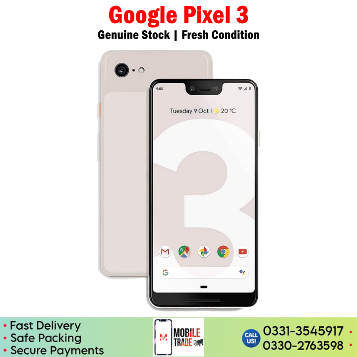 Google Pixel 3 Price In Pakistan