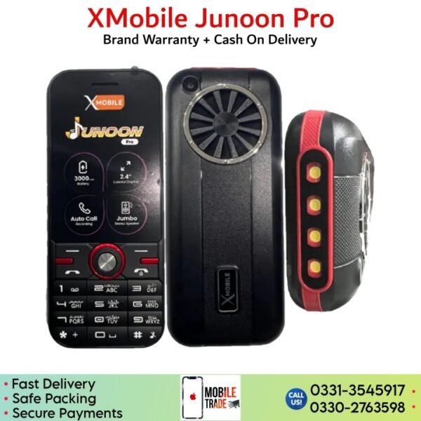 Keypad XMobile Junoon Pro Specs & Price In Pakistan.