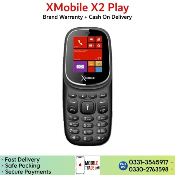 Keypad XMobile X2 Play Price In Pakistan.