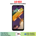 LG K22 Price In Pakistan