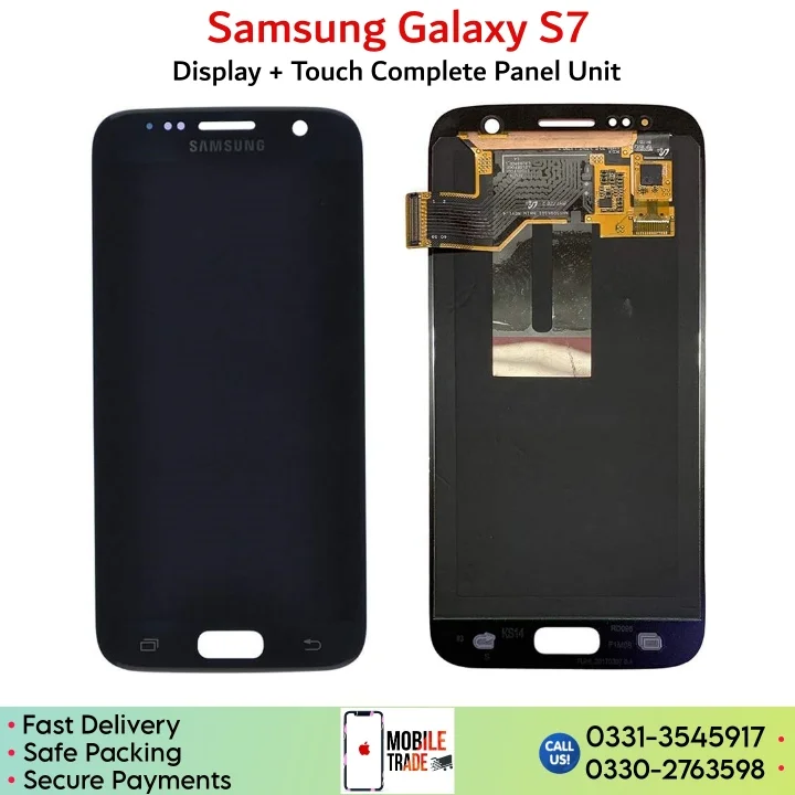 Samsung Galaxy S7 LCD Panel Unit Price In Pakistan.