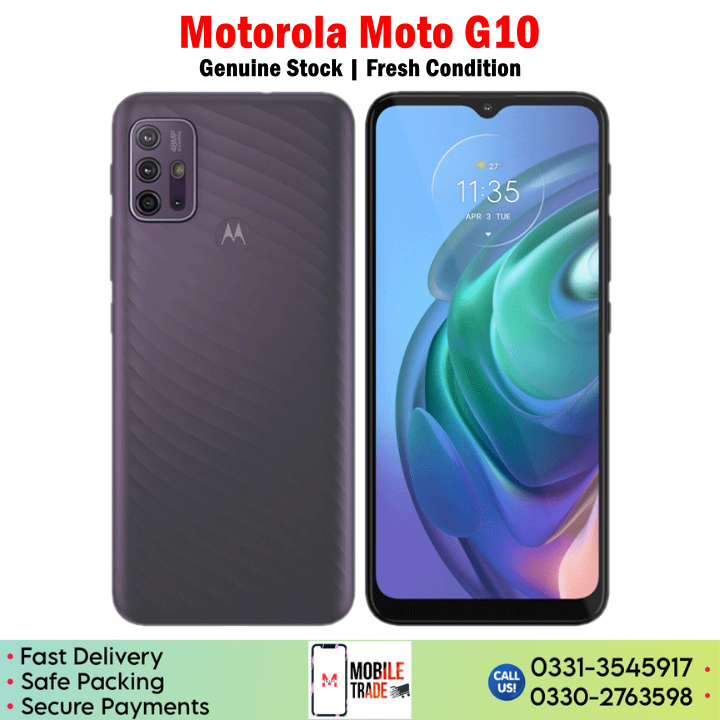 Motorola Moto G10 Price In Pakistan