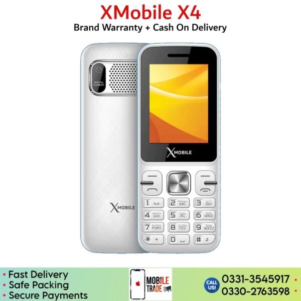 Keypad XMobile X4 Plus Price In Pakistan.