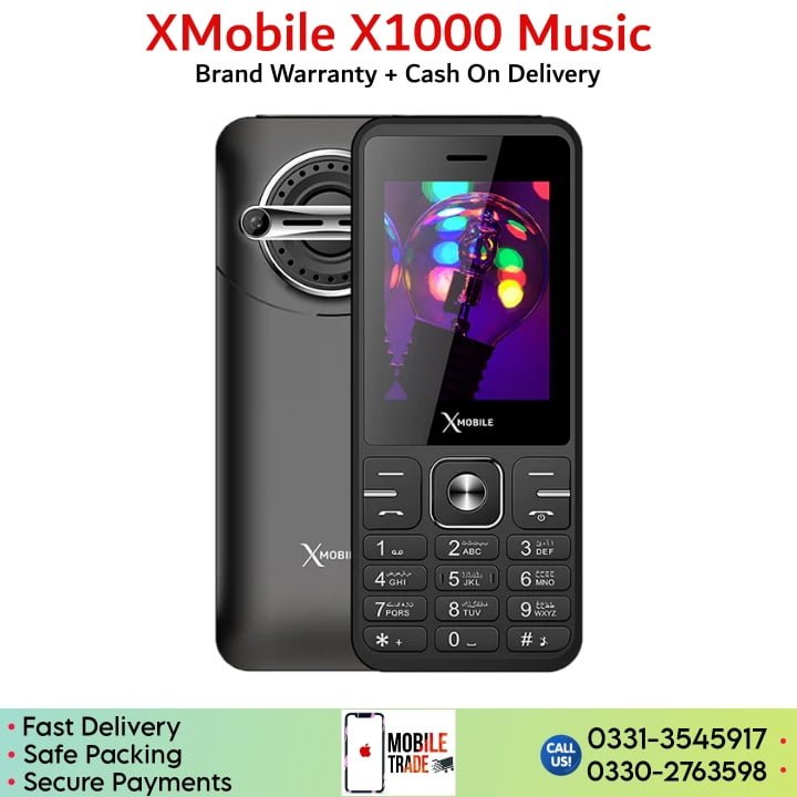 Keypad XMobile X1000 Music Price In Pakistan.