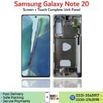 Samsung Galaxy Note 20 LCD Panel Unit.