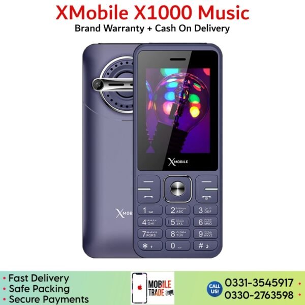 Keypad XMobile X1000 Music Price.