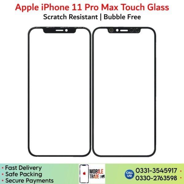 iPhone 11 Pro Max Touch Glass Price In Pakistan.