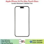 iPhone 14 Pro Max Touch Glass Replacement Price In Pakistan.