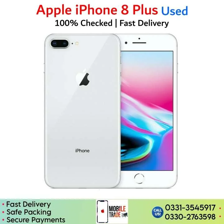 Apple iPhone 8 Plus Used Price In Pakistan And Specifications.
