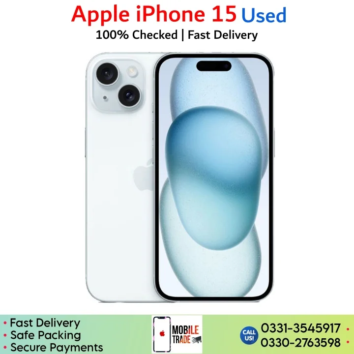Apple iPhone 15 Used Price In Pakistan & Specs | MobileTrade.Pk