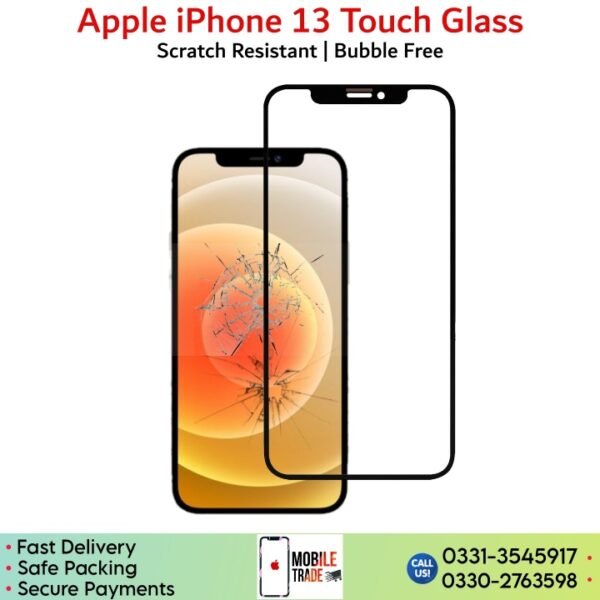 iPhone 13 Touch Glass Price In Pakistan.
