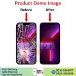 iPhone 13 Pro Front Screen Touch Glass Price In Pakistan.