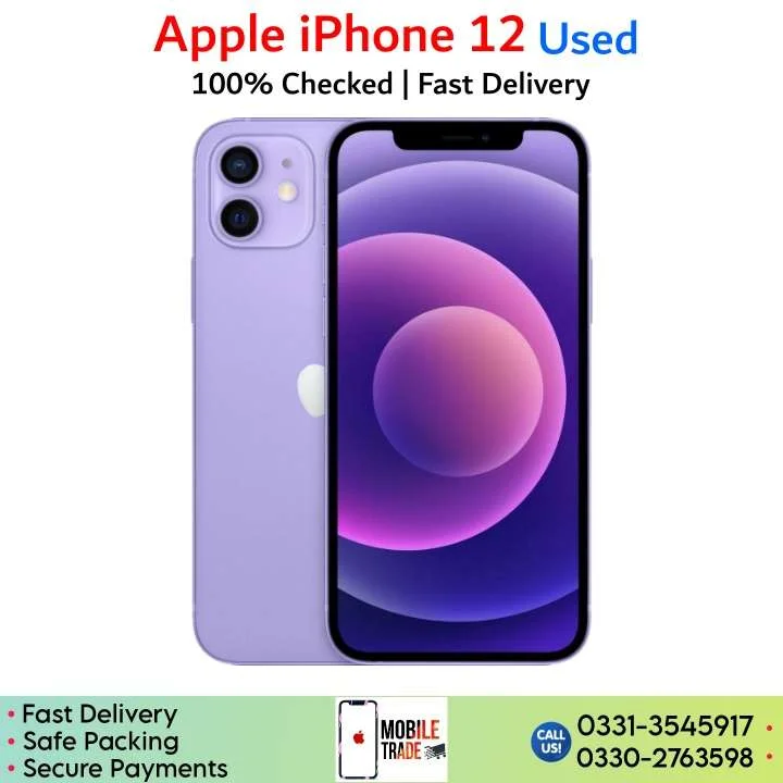 Apple iPhone 12 Used Price In Pakistan And Specifications.