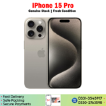 iPhone 15 Pro Price In Pakistan