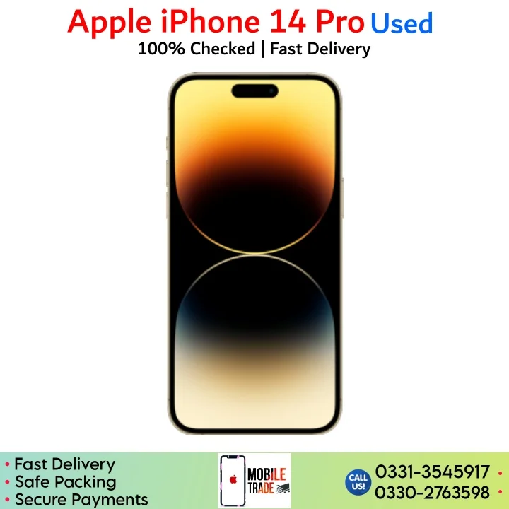 Apple iPhone 14 Pro Used Price In Pakistan