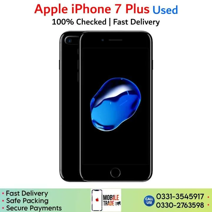 Apple iPhone 7 Plus Used Price In Pakistan And Specifications.