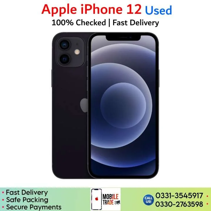 Apple iPhone 12 Used Price In Pakistan And Specifications.