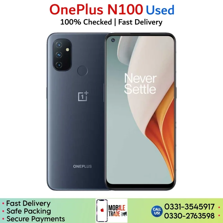 OnePlus Nord N100 Used Price In Pakistan & Specifications.