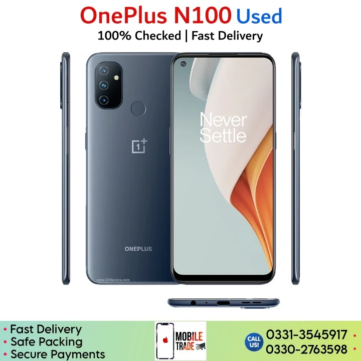 OnePlus Nord N100 Used Price In Pakistan & Specifications.