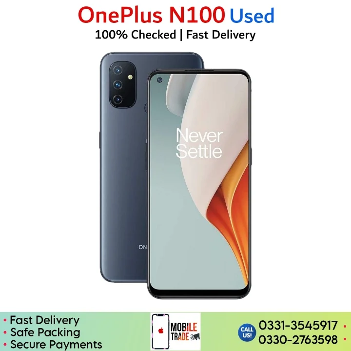 OnePlus Nord N100 Used Price In Pakistan & Specifications.