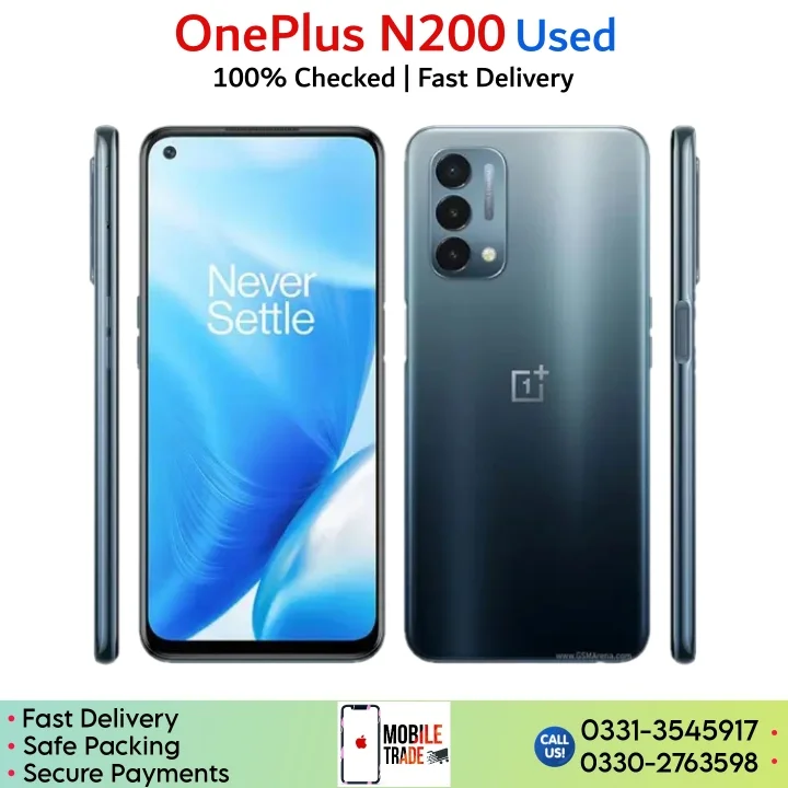 OnePlus Nord N200 5g Used Price In Pakistan & Specifications.