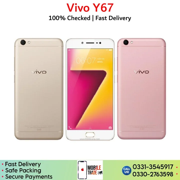 Vivo Y67 Used Price In Pakistan & Specifications.