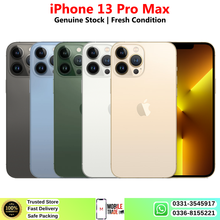 iPhone 13 Pro Max Price In Pakistan 2026