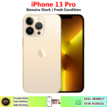 iPhone 13 Pro Price In Pakistan 2026