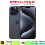 iPhone 15 Pro Max Price In Pakistan 2026