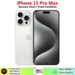 iPhone 15 Pro Max Price In Pakistan 2026