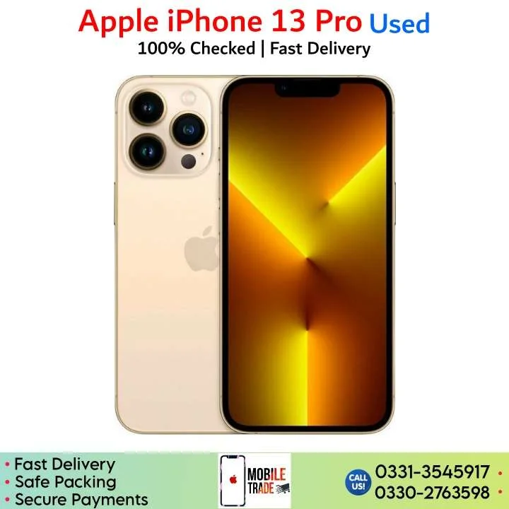 iPhone 13 Pro Used Price In Pakistan.