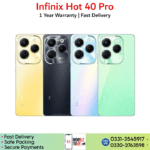 Infinix Hot 40 Pro price in Pakistan.