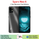 Sparx Neo 6 price in Pakistan.