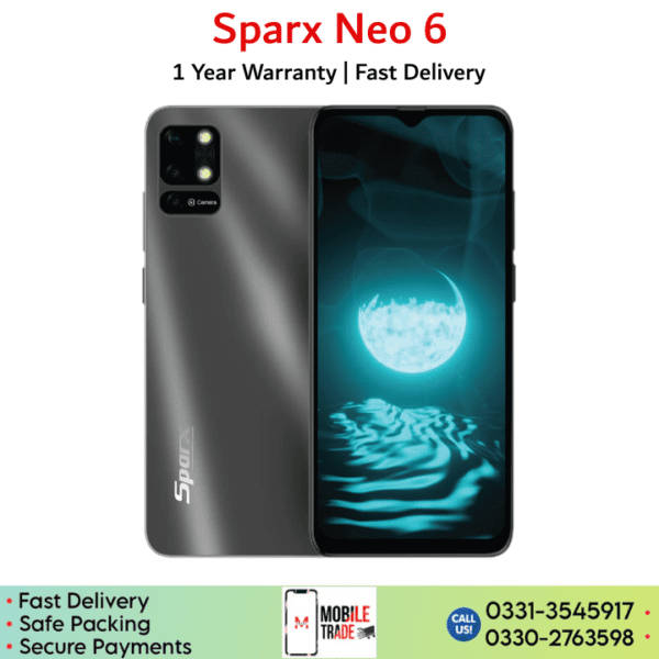 Sparx Neo 6 price in Pakistan.