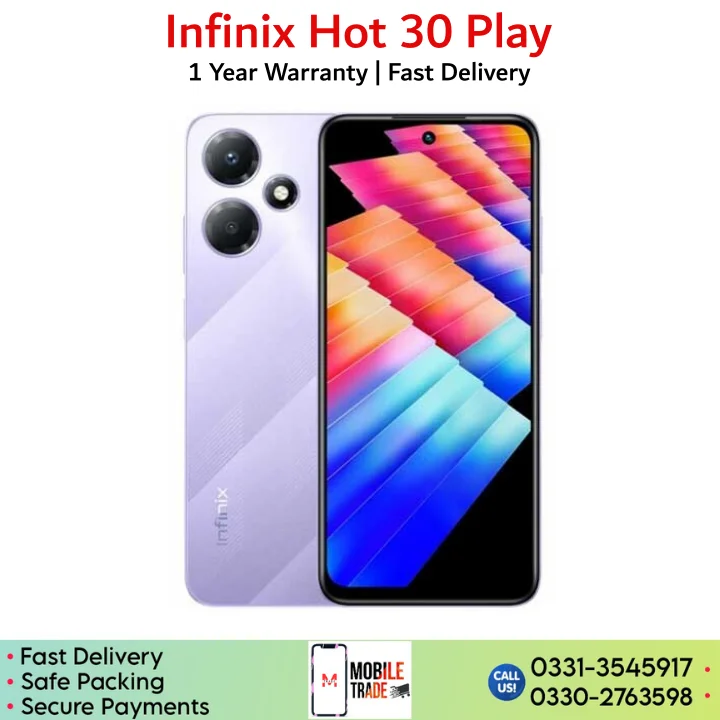 Infinix Hot 30 Play price in Pakistan.