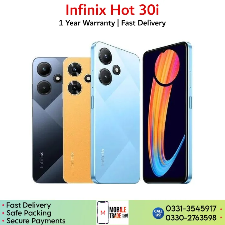 Infinix Hot 30i Specifications & price in Pakistan.