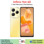 Infinix Hot 40 Specifications & price in Pakistan.