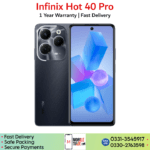 Infinix Hot 40 Pro price in Pakistan.