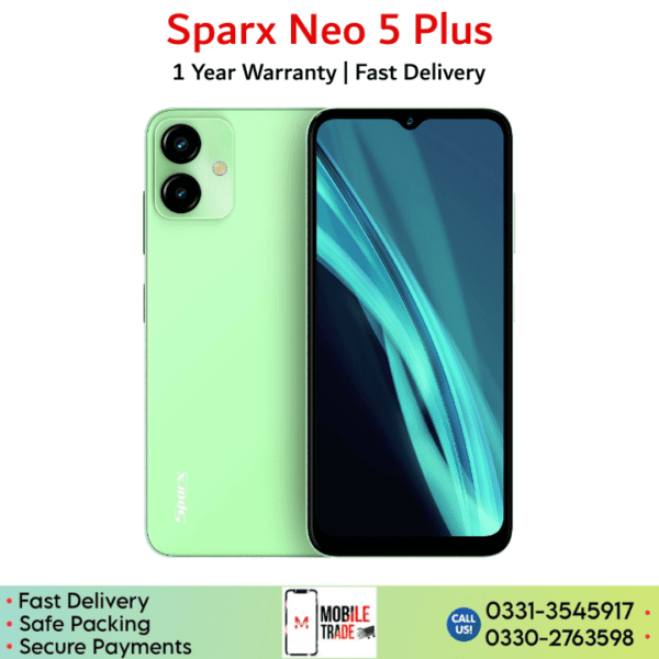 Sparx Neo 5 Plus price in Pakistan.