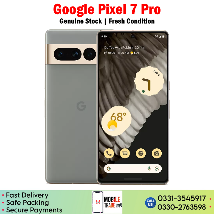 Google Pixel 7 Pro Price In Pakistan