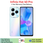 Infinix Hot 40 Pro price in Pakistan.