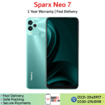 Sparx Neo 7 price in Pakistan.