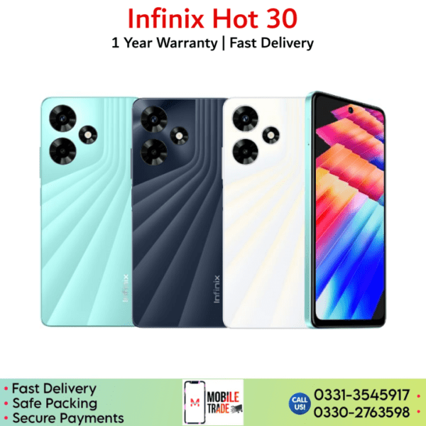 Infinix Hot 30 price in Pakistan.