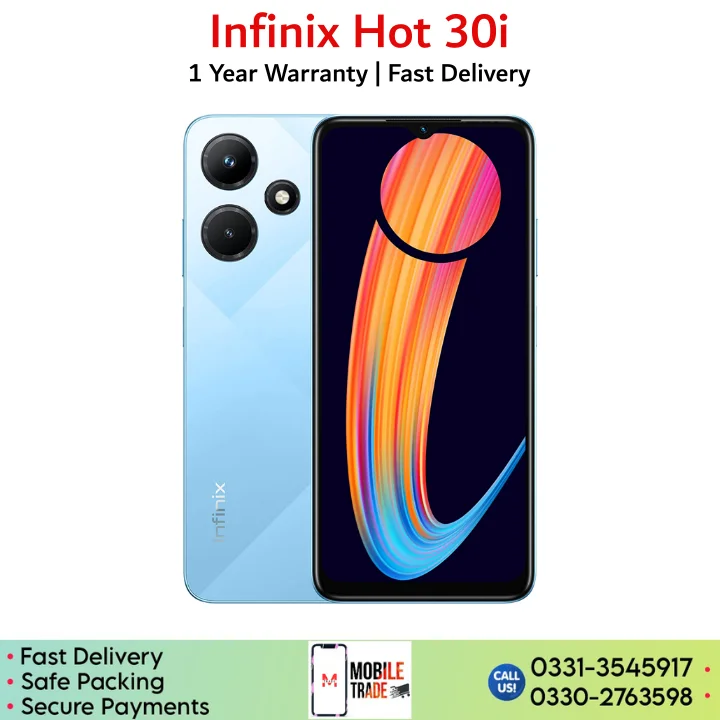 Infinix Hot 30i Specifications & price in Pakistan.