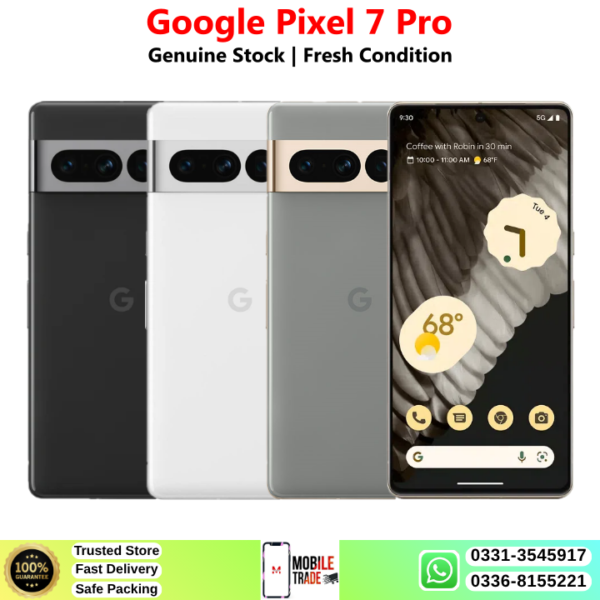Google Pixel 7 Pro Price In Pakistan 2026