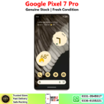 Google Pixel 7 Pro Price In Pakistan 2026
