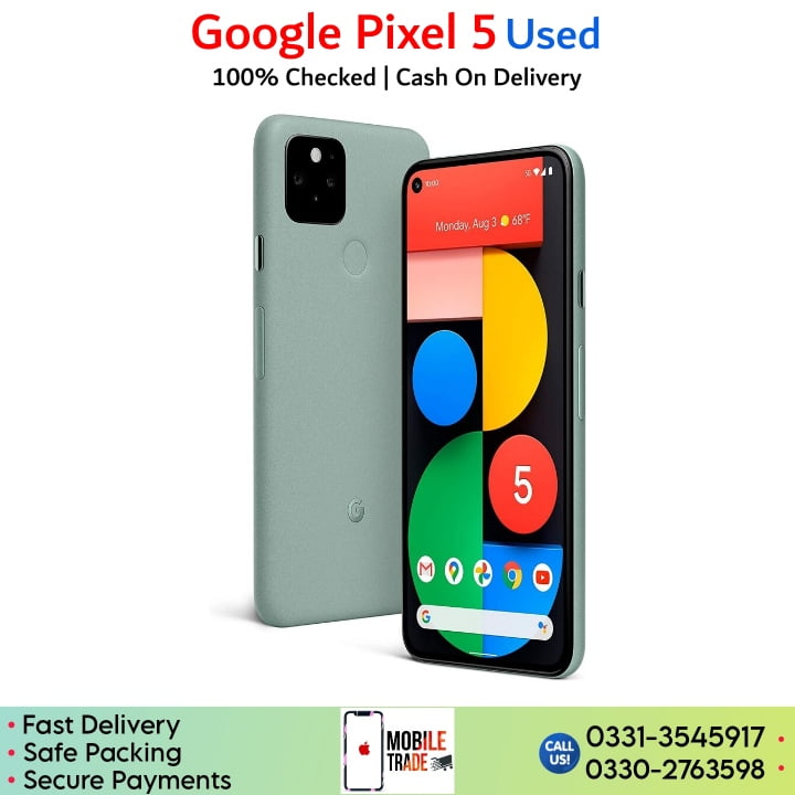 Google Pixel 5 Used Specs & Price In Pakistan | MobileTrade.Pk