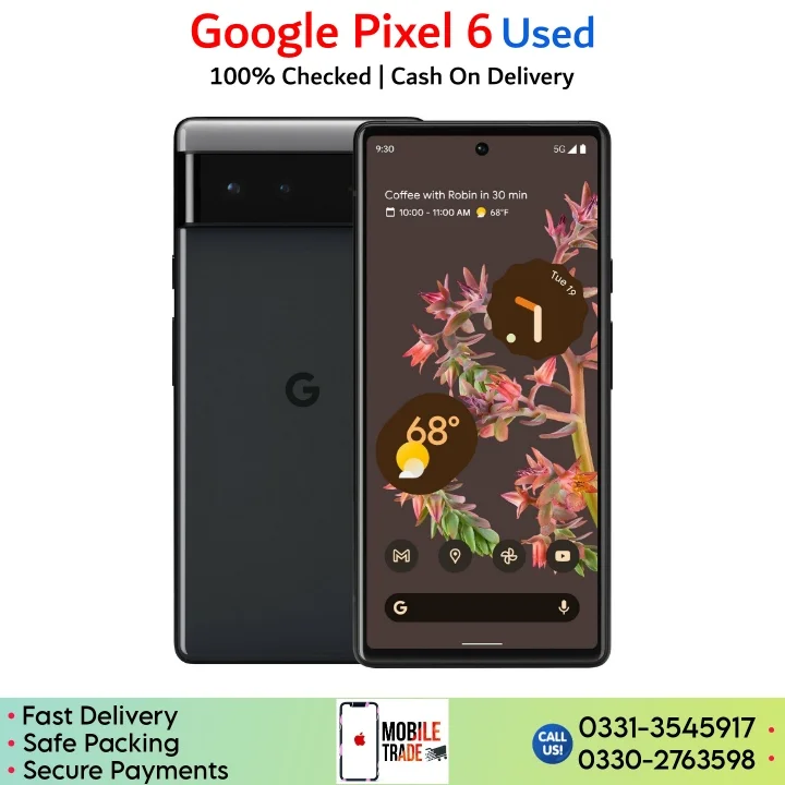 Google Pixel 6 used second hand price in Pakistan.