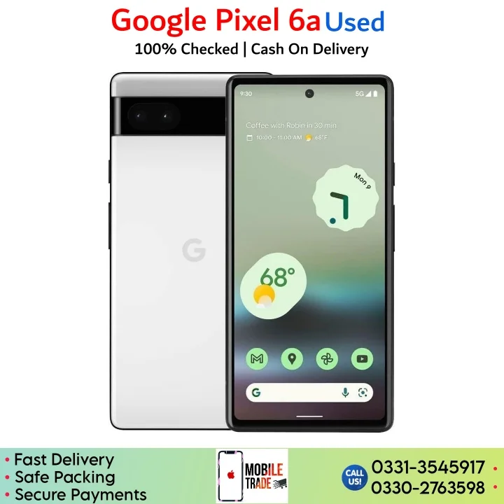 Google Pixel 6a used second hand price in Pakistan.