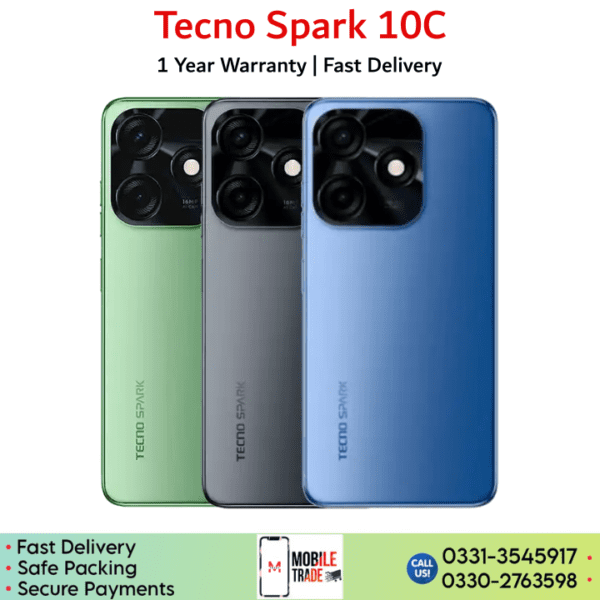 Tecno spark 10c images & price in Pakistan